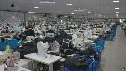 服裝廠(chǎng)車(chē)間生產(chǎn)AE模板下載與服裝服飾批發(fā)資源整合